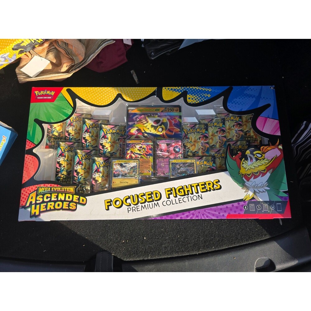 POKEMON TCG Ascended Heroes Focused Fighters Premium Collection New